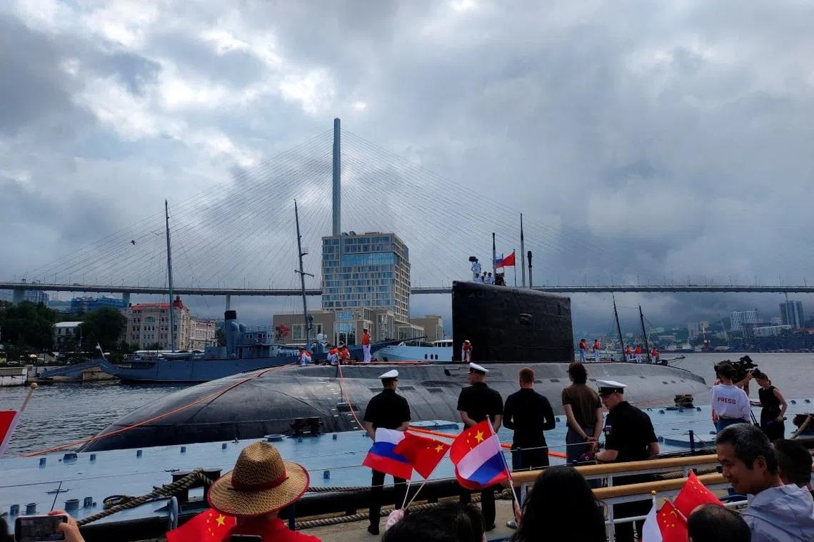 The “Joint Sea-2025” exercises kicked off in waters near the Russian port of Vladivostok and would last for three days.