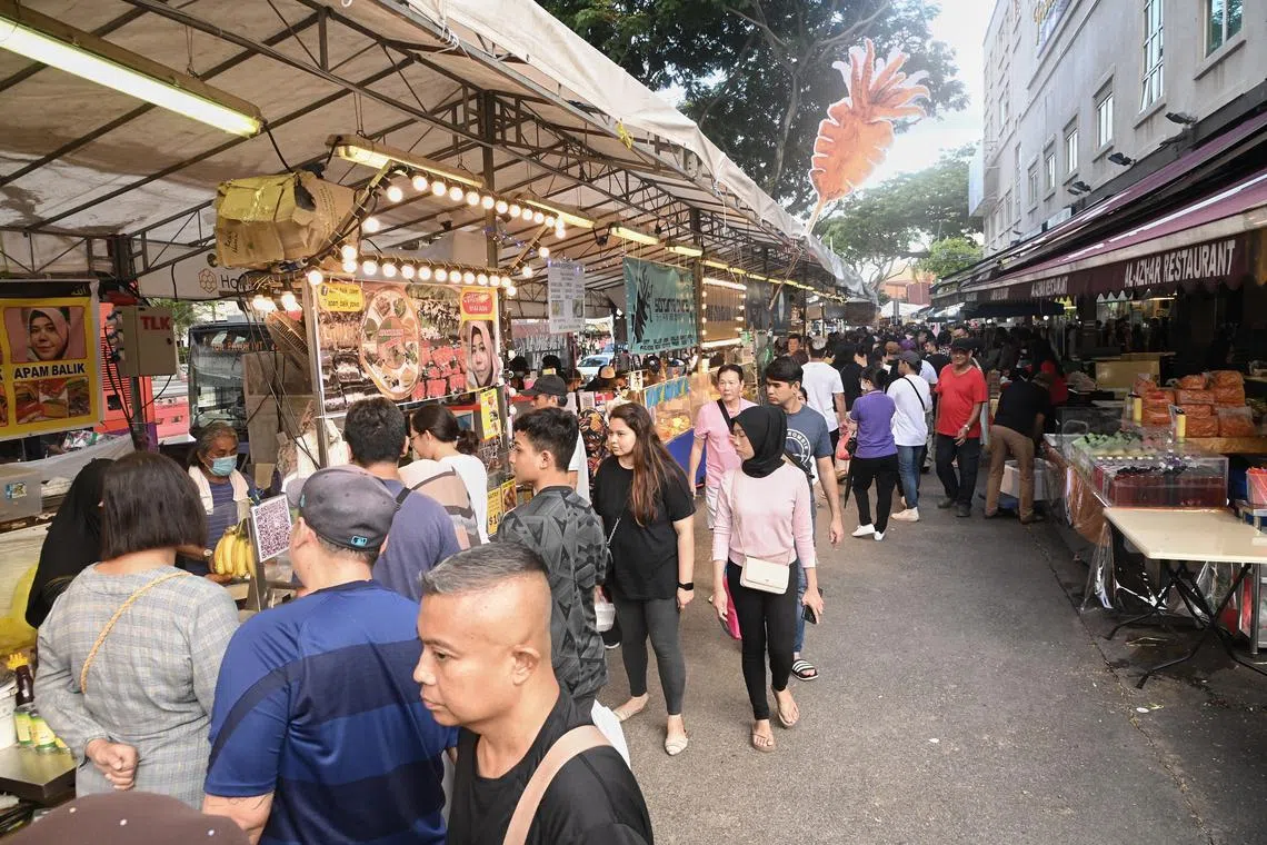This year's Geylang Serai is on track to have the highest number of visitors for a Ramadan bazaar.