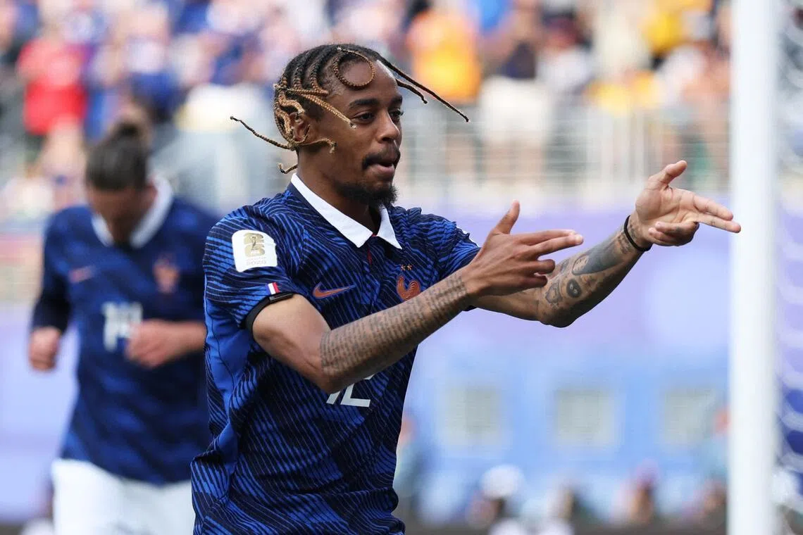 France’s Bradley Barcola scored three goals for France during the World Cup in North America. He joined Liverpool for a fee of £123 million from Paris Saint-Germain.
