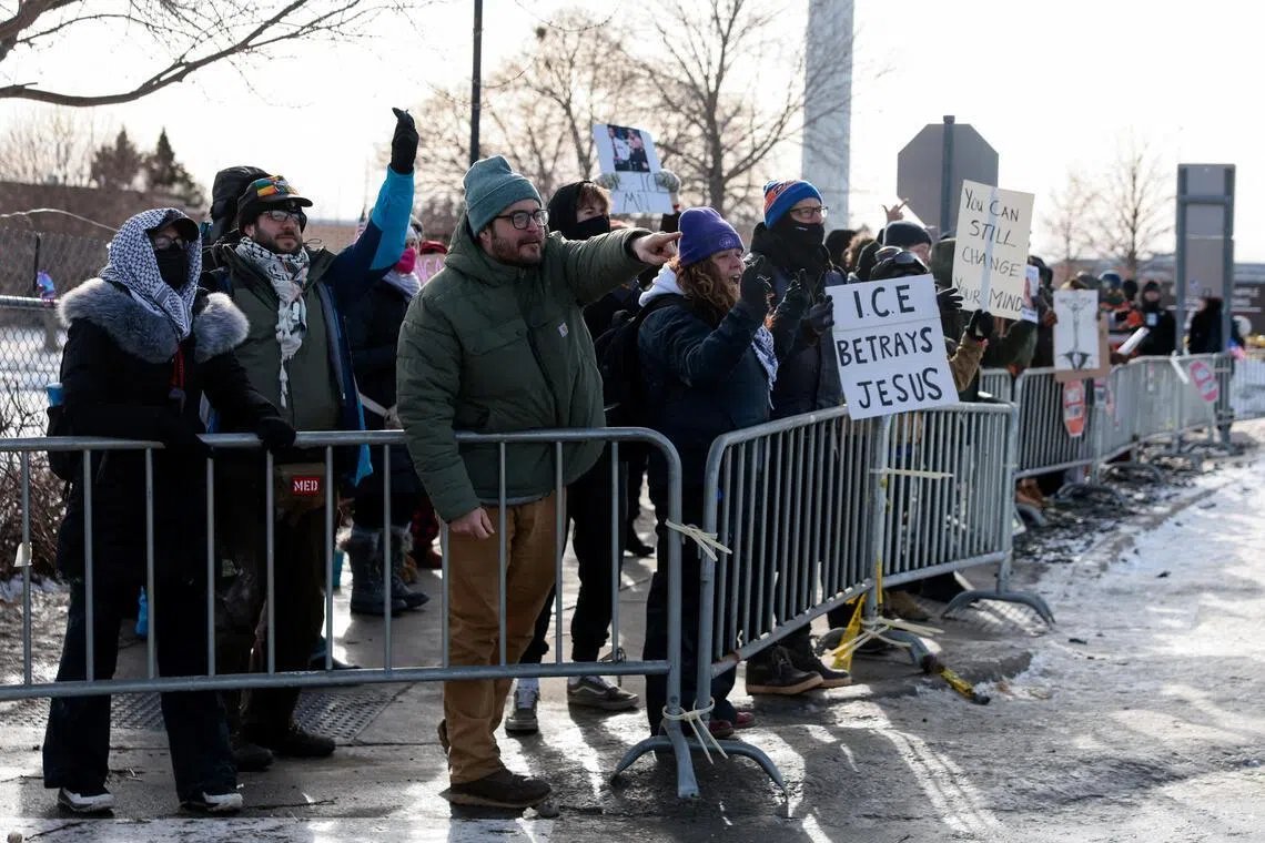 Street confrontations between ICE officers and residents protesting their Minneapolis enforcement surge have intensified in recent days. 