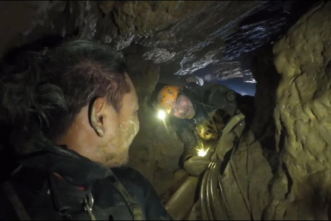 Seven men had been trapped in the cavern in a remote mountainous area of central Xaysomboun province since May 20.