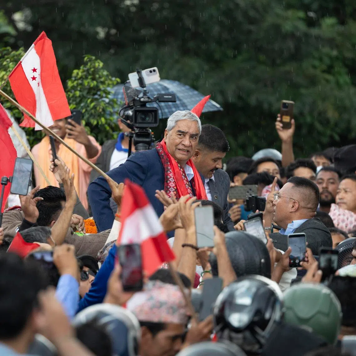 Nepal’s former prime minister Sher Bahadur Deuba has denied the allegations against him.