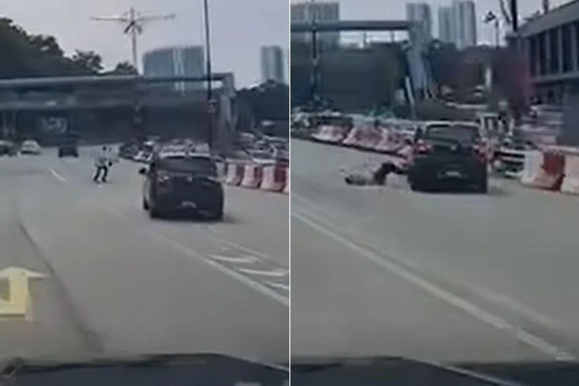 The accident occurred on April 3 at about 3.40pm on Jalan Tun Abdul Razak in Johor Bahru, said the Malaysian police.