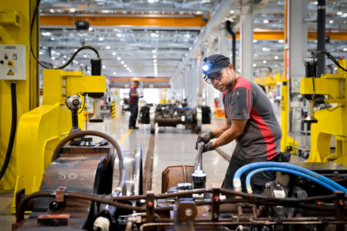 Inside Singapore’s oldest MRT depot, where workers are supported by robots