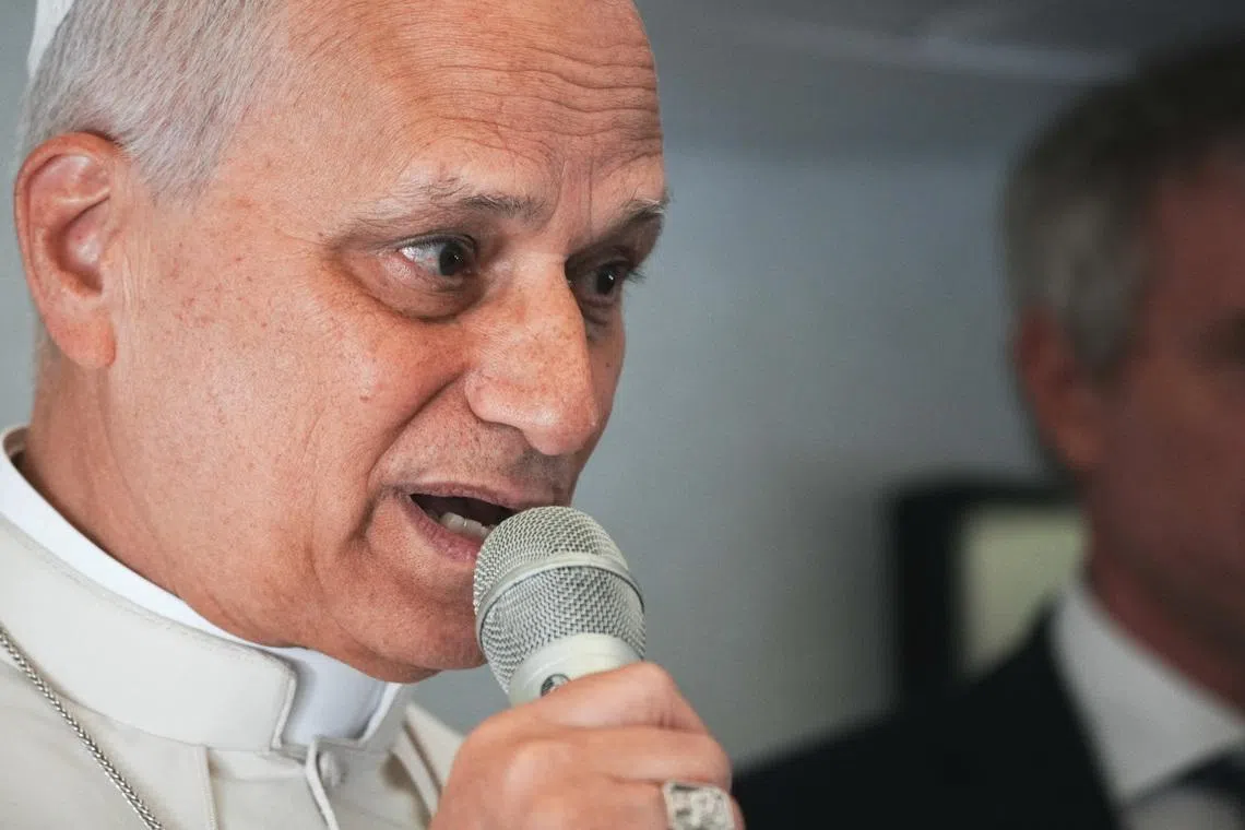 Pope Leo decries migrants being treated 'worse than house pets'