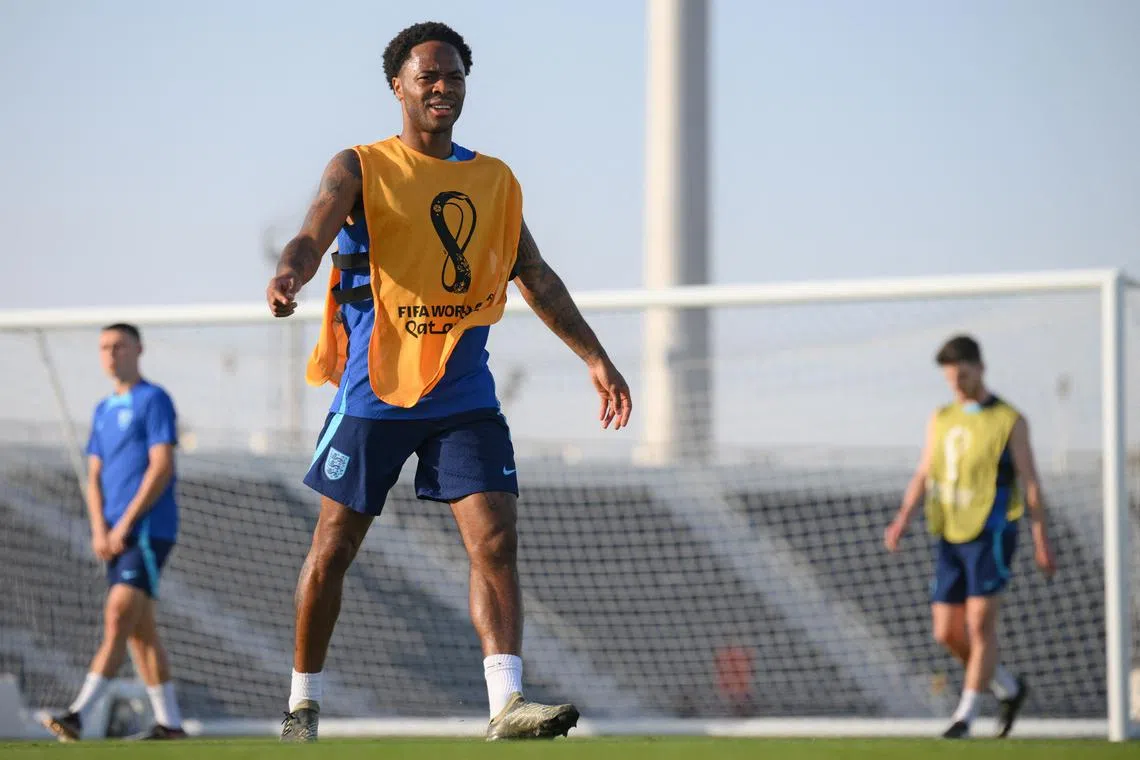 Raheem Sterling was missing from the squad for 3-0 World Cup win over Senegal on Dec 4, 2022.