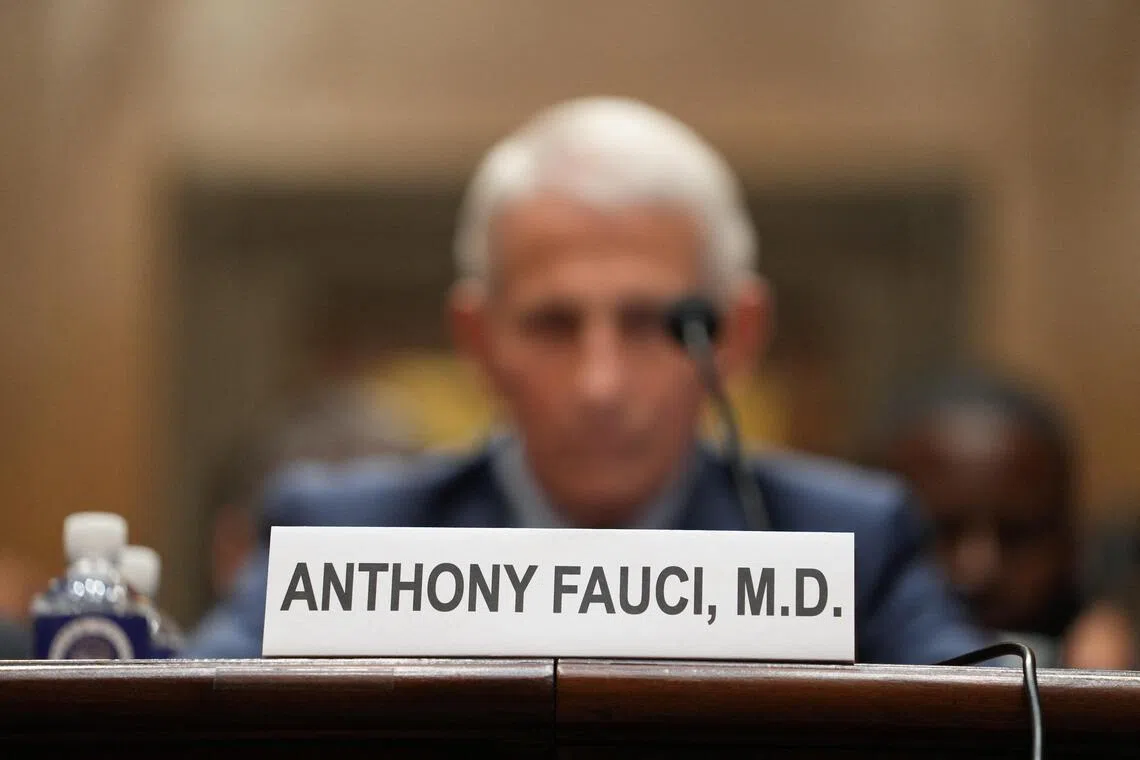 Anthony Fauci, the former Director of the National Institute of Allergy and Infectious Diseases (NIAID) and medical advisor to several U.S. presidents, attends a U.S. Senate Homeland Security and Governmental Affairs Committee on Capitol Hill in Washington, D.C., U.S., July 29, 2026. Anthony Fauci declined to answer questions, invoking his Fifth Amendment right against self-incrimination.  REUTERS/Nathan Howard