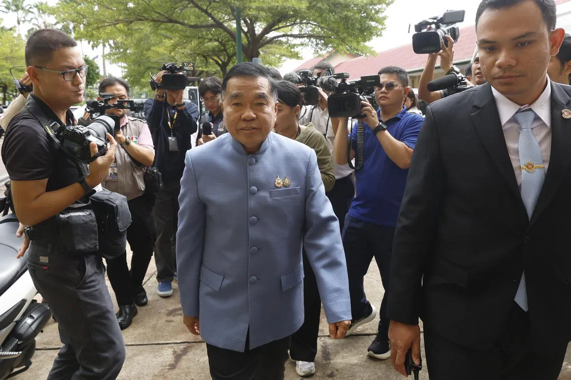 Thai Deputy Defence Minister Natthapon Nakpanich said having an acting government would “not affect” the country’s ability to safeguard its sovereignty.