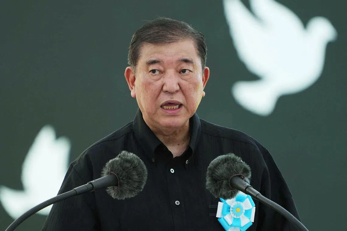 Public support for Mr Ishiba, who took office in October, has been at rock-bottom for months, partly because of high inflation.