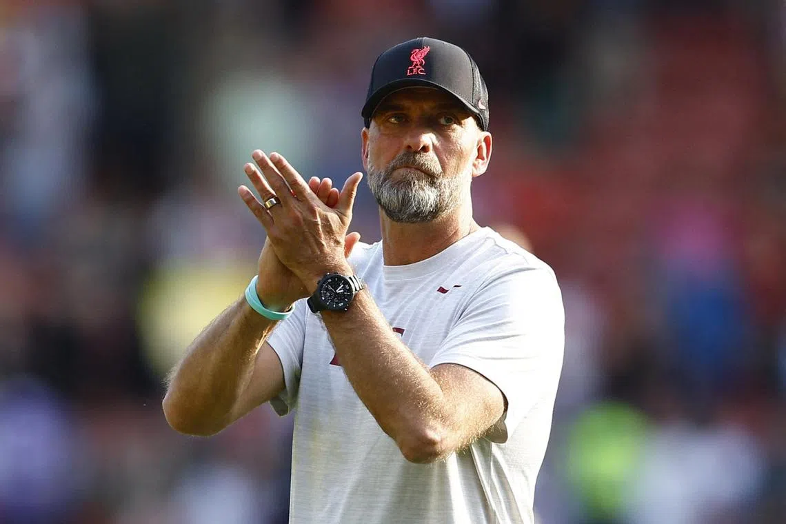 Liverpool manager Jurgen Klopp has said that he will find the time to re-energise and "start again in July".