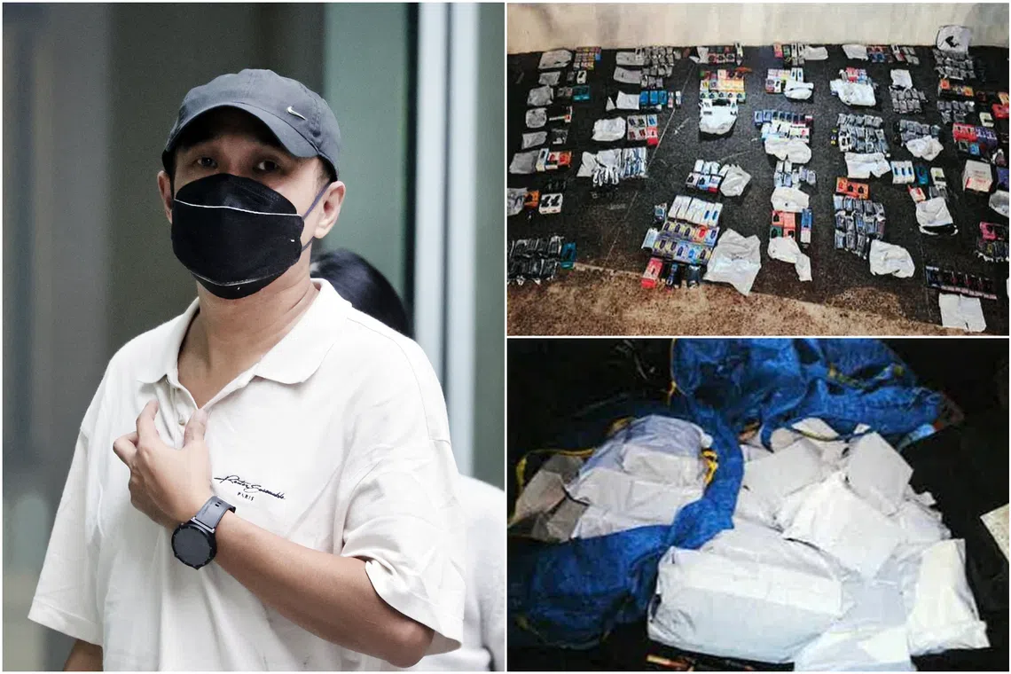 Ang Boon Hong was sentenced to 10 weeks’ jail on Dec 15 after pleading guilty to one charge of possession of vapes for sale.