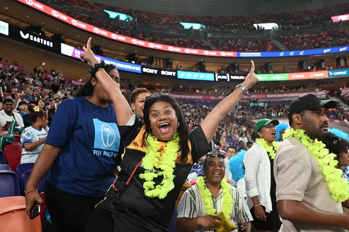 Raucous partying and some rugby as Hong Kong Sevens turns 50