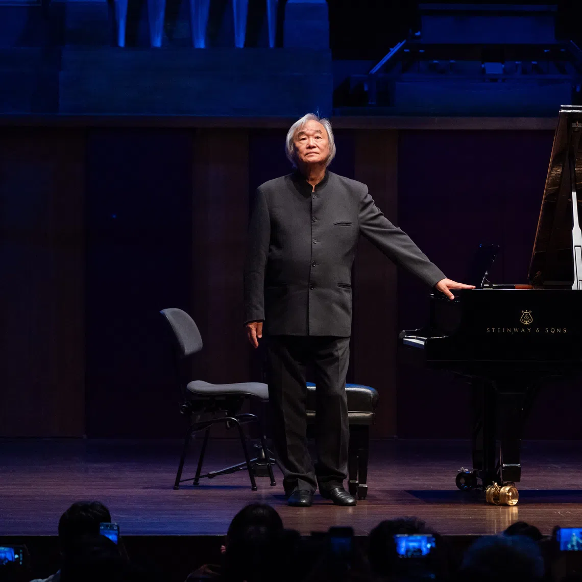 South Korean pianist Kun-woo Paik gave a solo recital on Nov 4 after his appearance with the Orchestra of Music Makers on Oct 31.