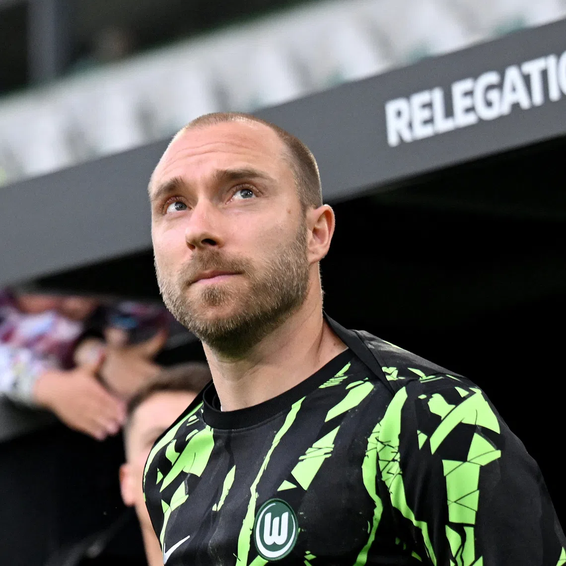 Christian Eriksen joined Wolfsburg as a free agent a year ago, scoring 3 goals in 34 appearances across all competitions.