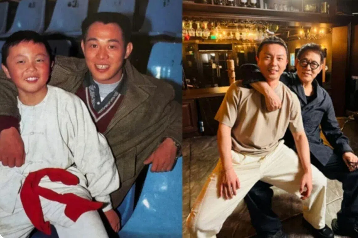 Ahead of Father’s Day, Jet Li and Mo Tse recreated their beloved father-son photo from 33 years ago.