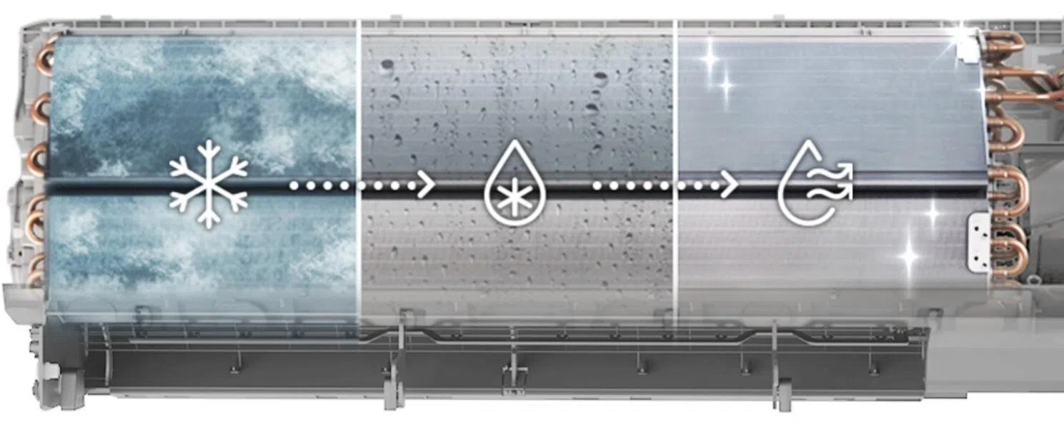 Samsung Bespoke AI WindFree Pro Freeze Wash function