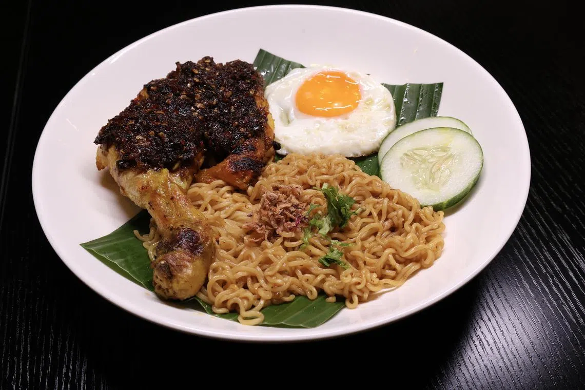 Indomee Kecap Sambal at Makan Empire By Nasi Lemak Ayam Taliwang.