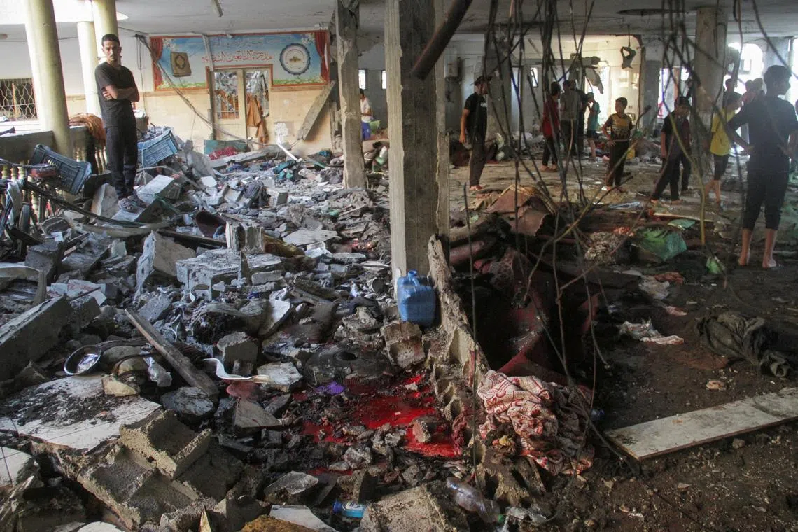 The Gaza Civil Emergency Service said about 100 people were killed in the Aug 10 strike.