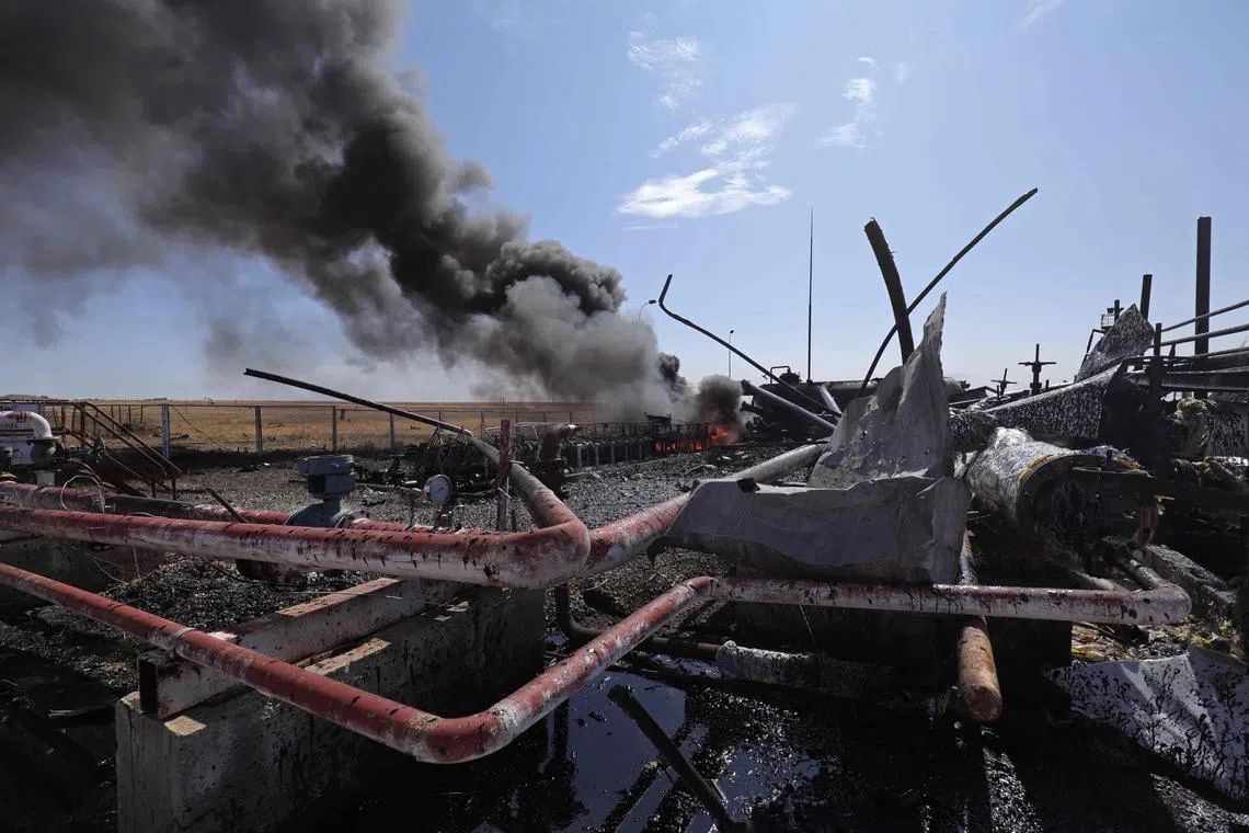 Turkey stepped up cross-border air raids against Kurdish targets in northeastern Syria and northern Iraq in retaliation for a bombing in Ankara that injured two policemen.