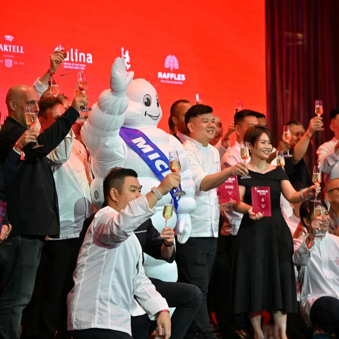 The full selection of the Michelin Guide Singapore 2026 was revealed on Aug 4 at Raffles Sentosa Singapore.