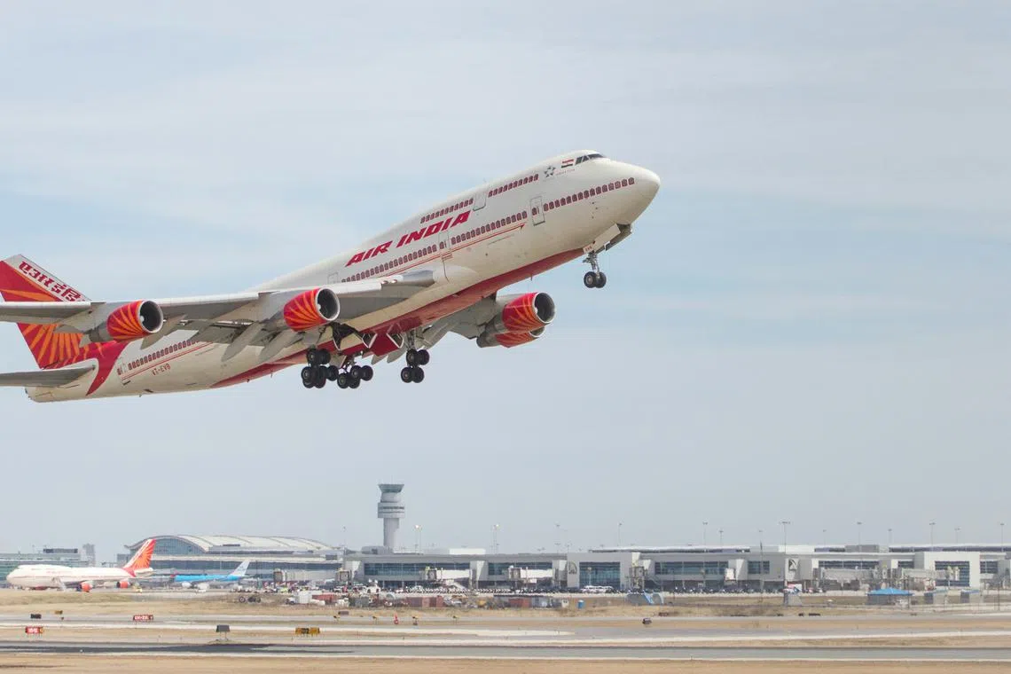 The aircraft has been grounded for checks, Air India said.