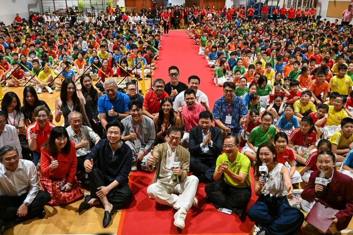 Image 4: The event was facilitated by the Lim Family Foundation, which is led by Singaporean businessman and philanthropist Peter Lim with his son Kiat Lim.
