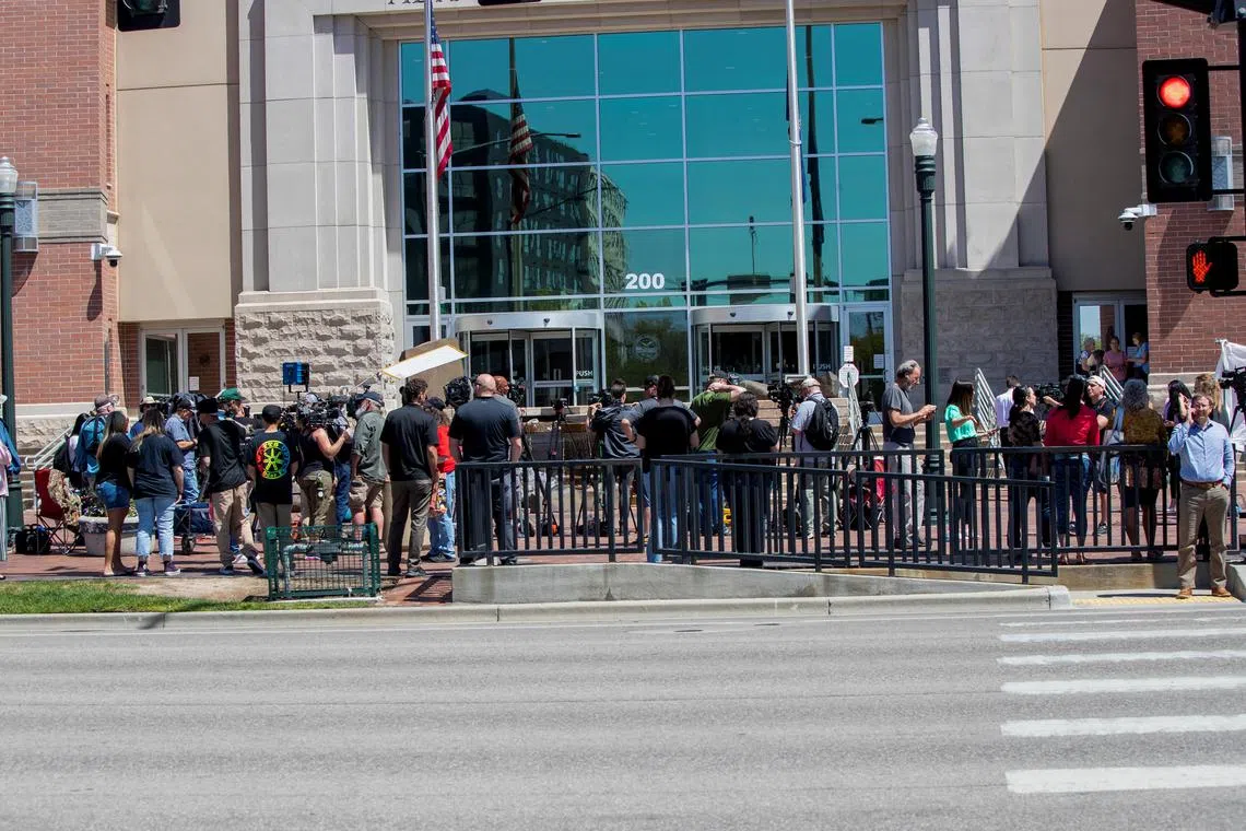 The trial, in Boise, began on April 3, after years of delays.