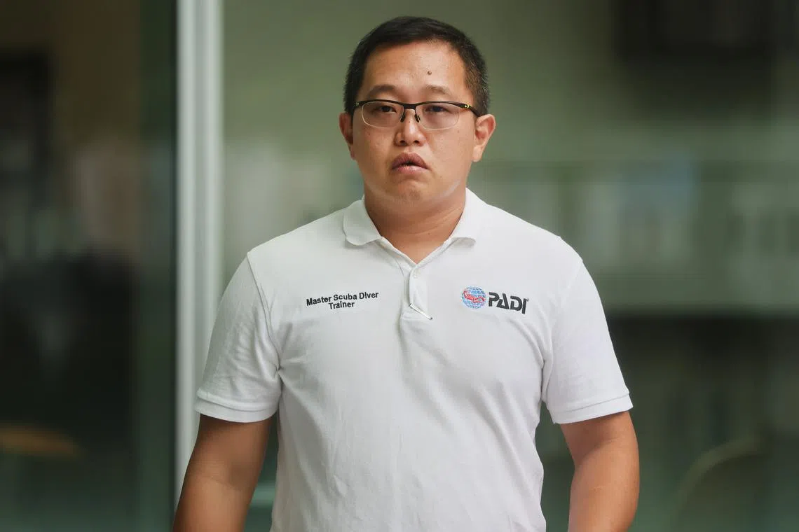 Matthew Ng Zhaohui is accused of using a metal bowl to hit a dog in a Macpherson Road unit on March 20, 2022.