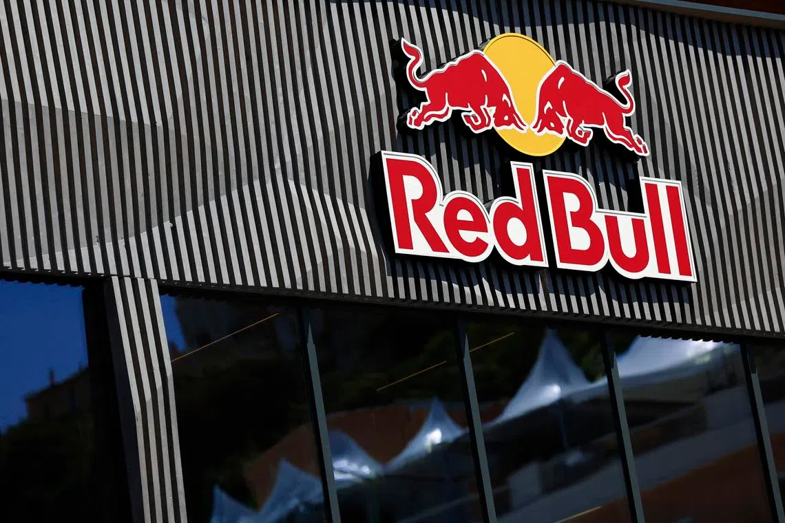 Formula One F1 - Monaco Grand Prix - Circuit de Monaco, Monaco - May 22, 2025 General view of Redbull logo ahead of the Monaco Grand Prix REUTERS/Stephanie Lecocq