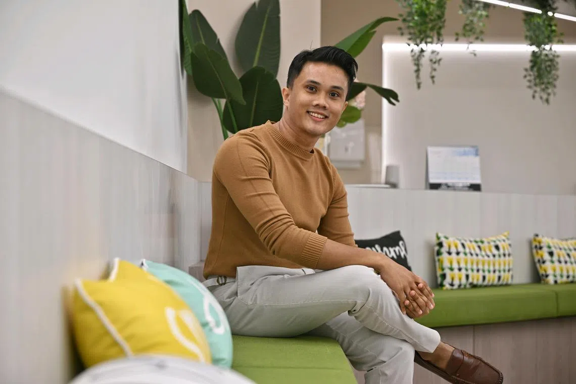 Mr Mohammad Abdillah Mohamad Sam, 30,  now a motion graphics artist, returned to Northlight School to teach for three months in 2024.