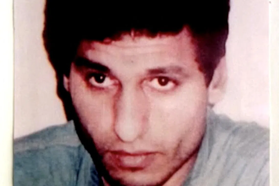 A view shows an undated photograph of Hamas' military leader Mohammad Deif, in this screenshot taken from a video. Reuters TV via REUTERS/File Photo