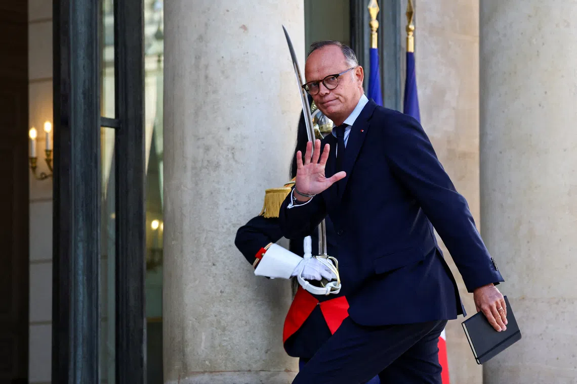 French presidential candidate Philippe pitches later retirement, mandatory savings