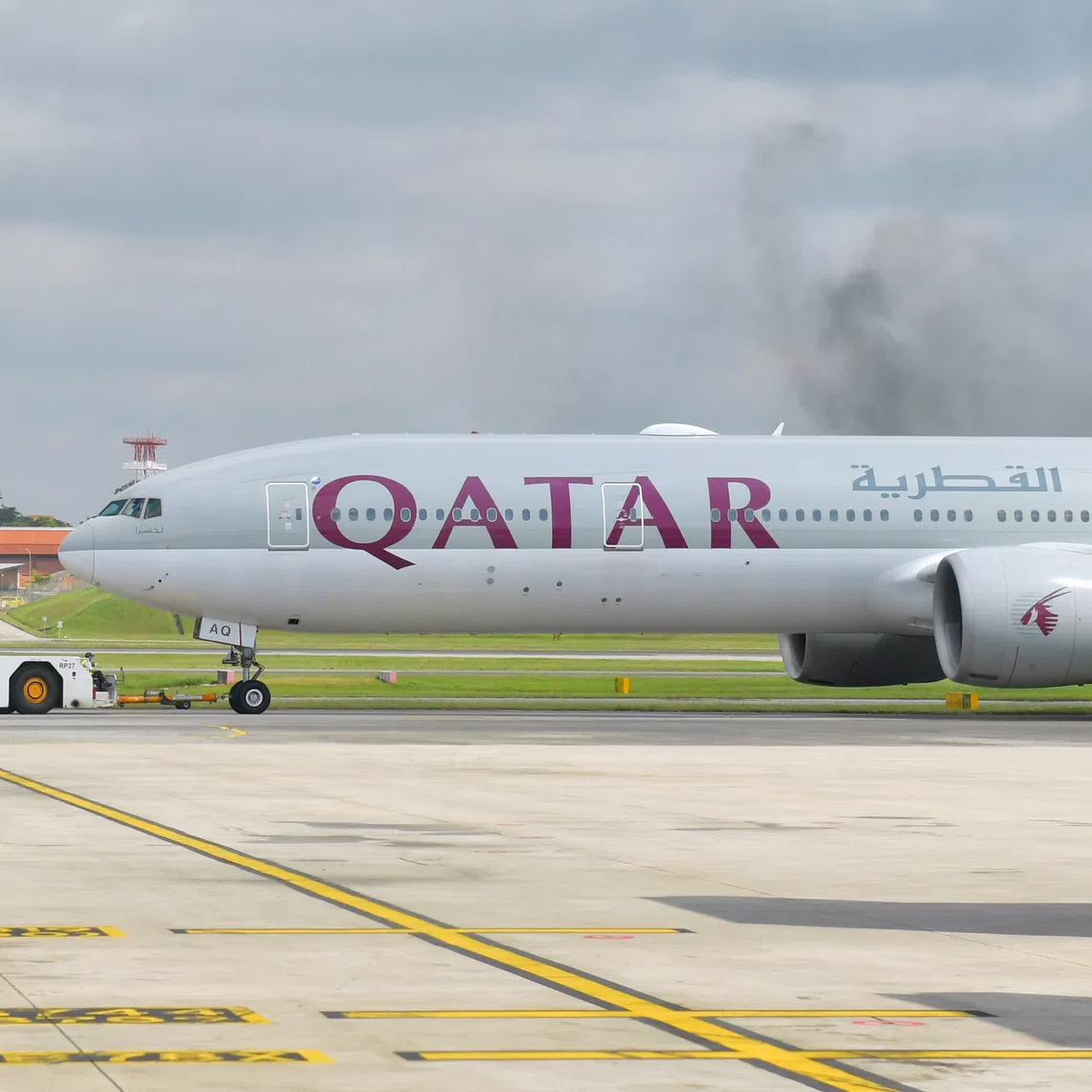 Twelve people travelling on a Qatar Airways flight from Doha to Ireland were injured during a bout of turbulence, Dublin Airport said on May 26.