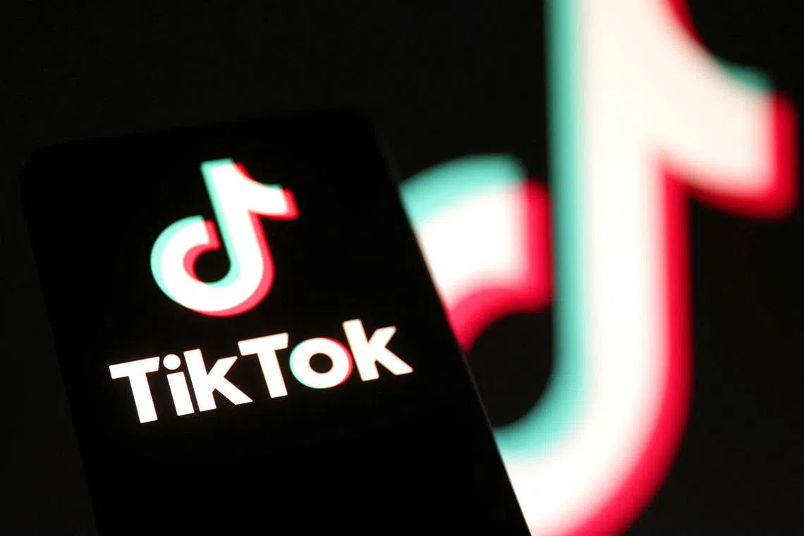 FILE PHOTO: TikTok logo is seen in this illustration taken January 8, 2025. REUTERS/Dado Ruvic/Illustration/File Photo