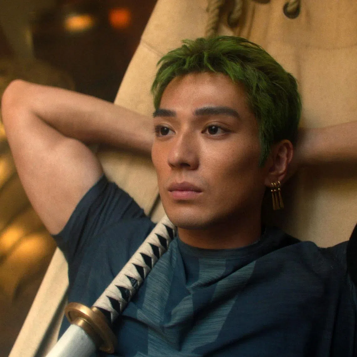 Mackenyu Arata plays Roronoa Zoro in Netflix's live-action series adaptation of One Piece.