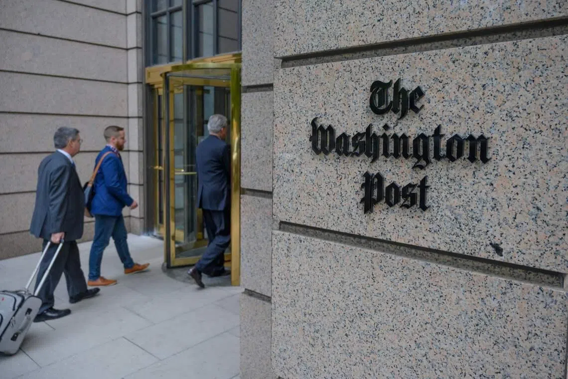 US news outlet Washington Post begins layoff, gutting sports and foreign coverage, says source
