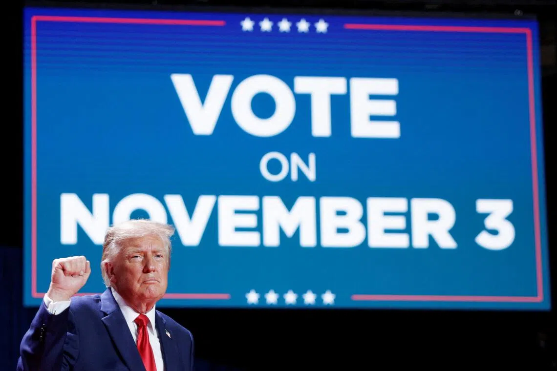 The midterm elections will shape the final two years of Trump’s presidential term as his Republican Party risks losing its current grip on Congress.