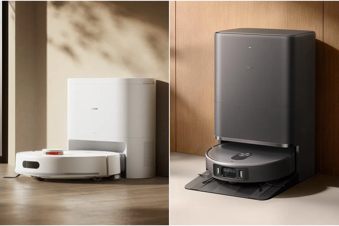 The Xiaomi H40 and Robot Vacuum 6 Max both come with self-cleaning stations.