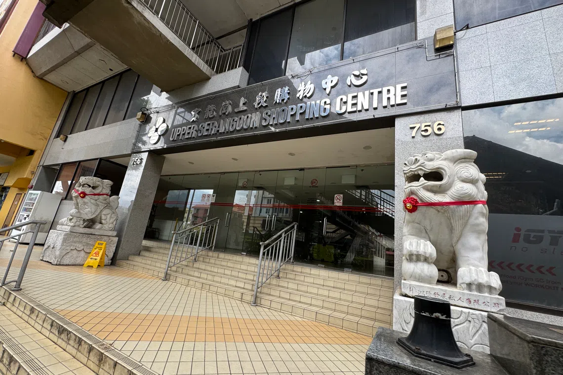 The woman was subdued by members of the public.