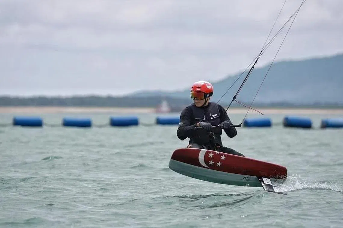 Maximilian Maeder is the first Singaporean nominated for the World Sailor of the Year.