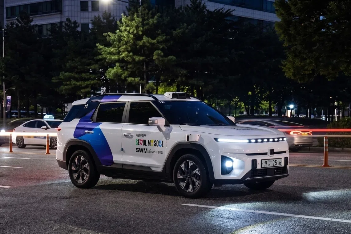 Seoul to triple late-night autonomous taxis in Gangnam