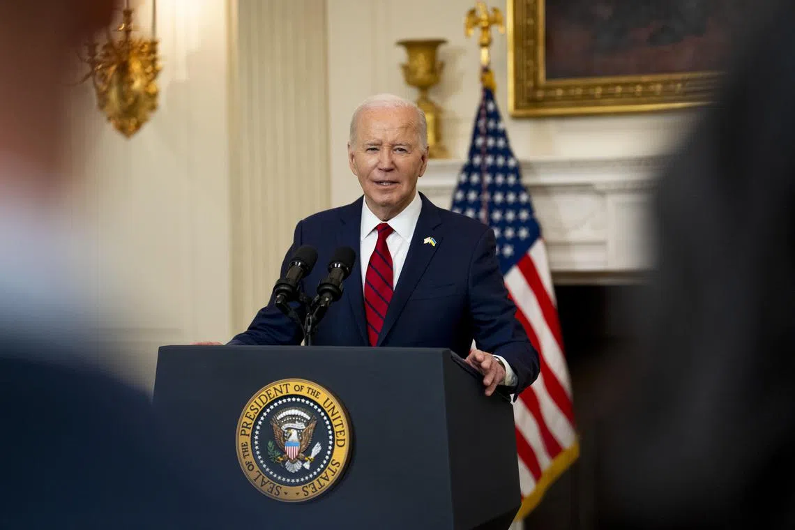 Mr Joe Biden has worked to court broad economic and political relations with countries including Japan and India to counter China and Russia globally.