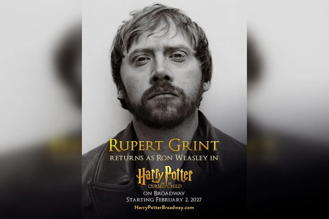 Rupert Grint will reprise his role as Ron Weasley in the Harry Potter franchise.