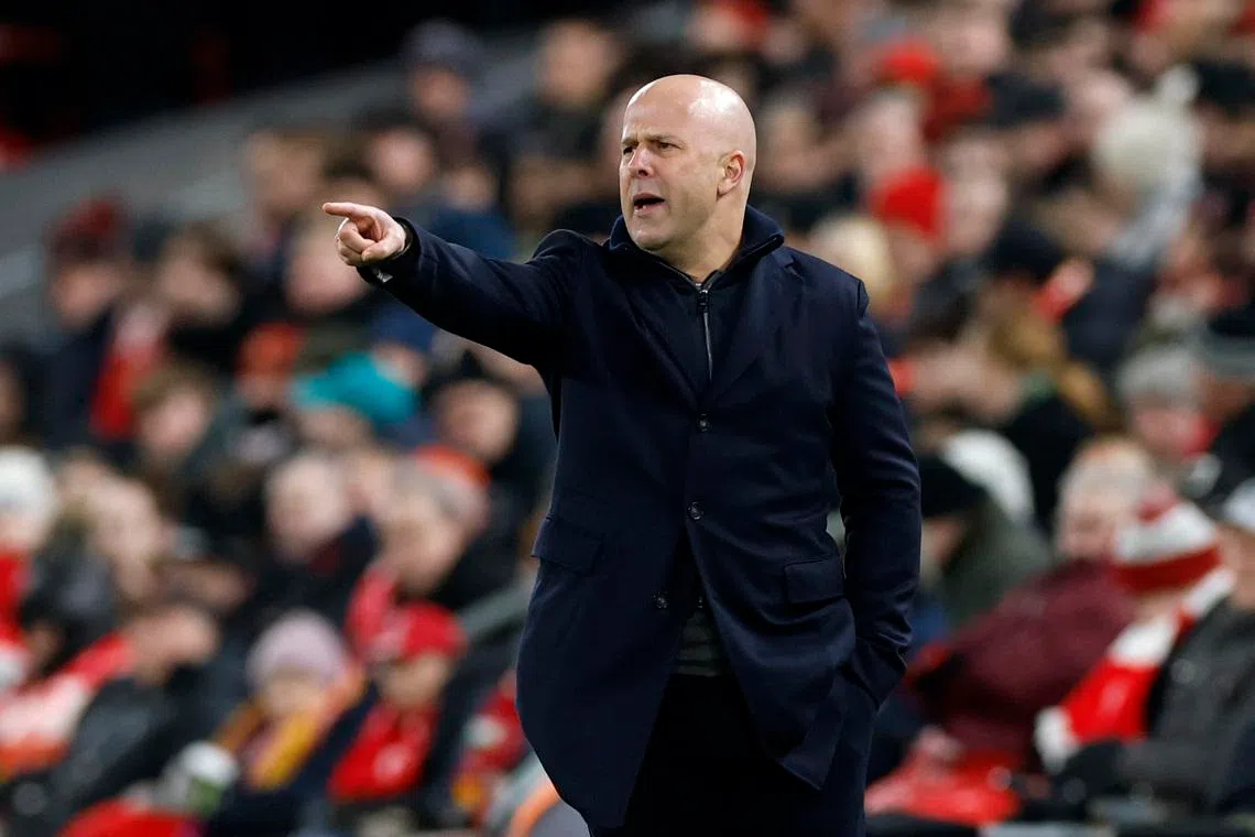 Liverpool manager Arne Slot has challenged his players to show improvement from their 3-0 loss to Manchester City in November.