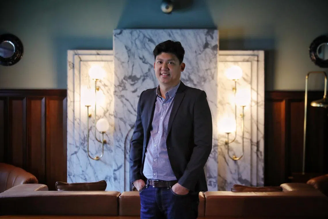 Mr Huang Yaoquan, CEO of Qbasis on Oct 21, 2022.