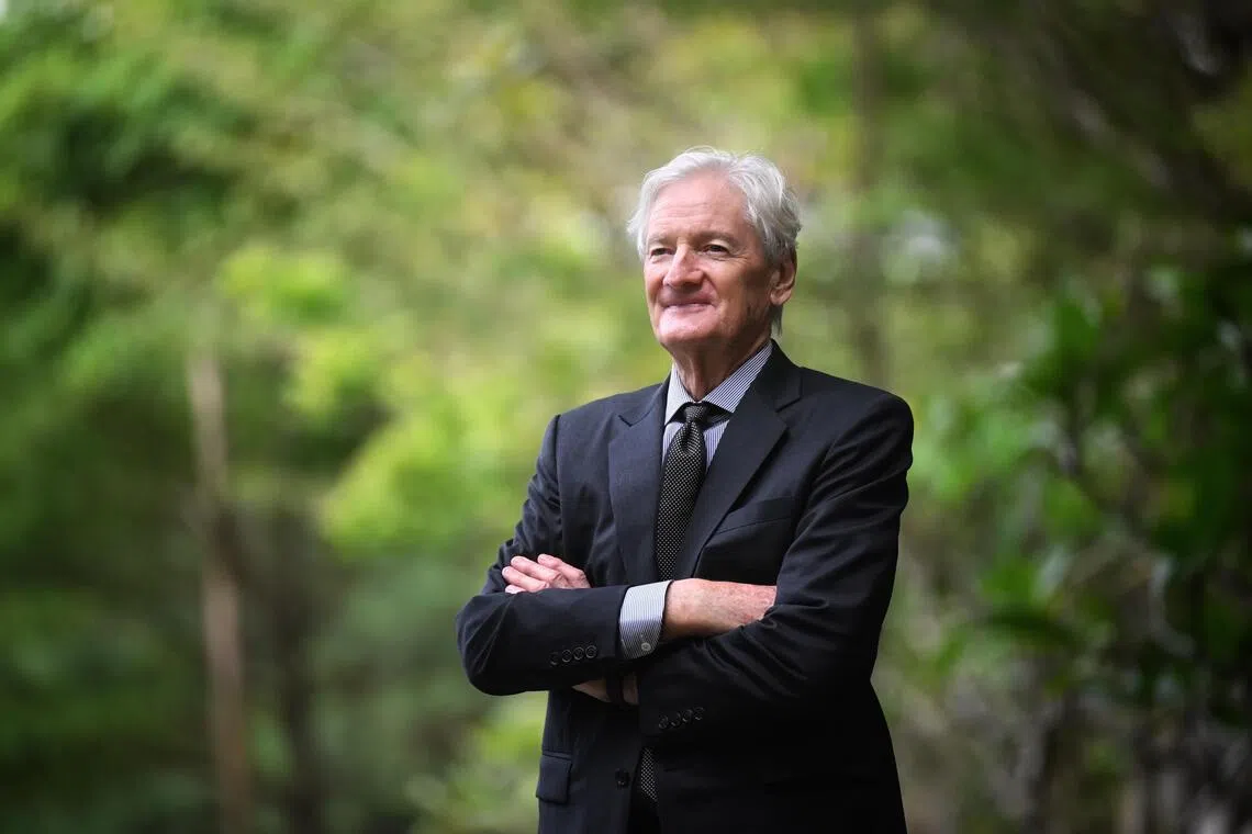 British inventor James Dyson receives honorary degree from SUTD