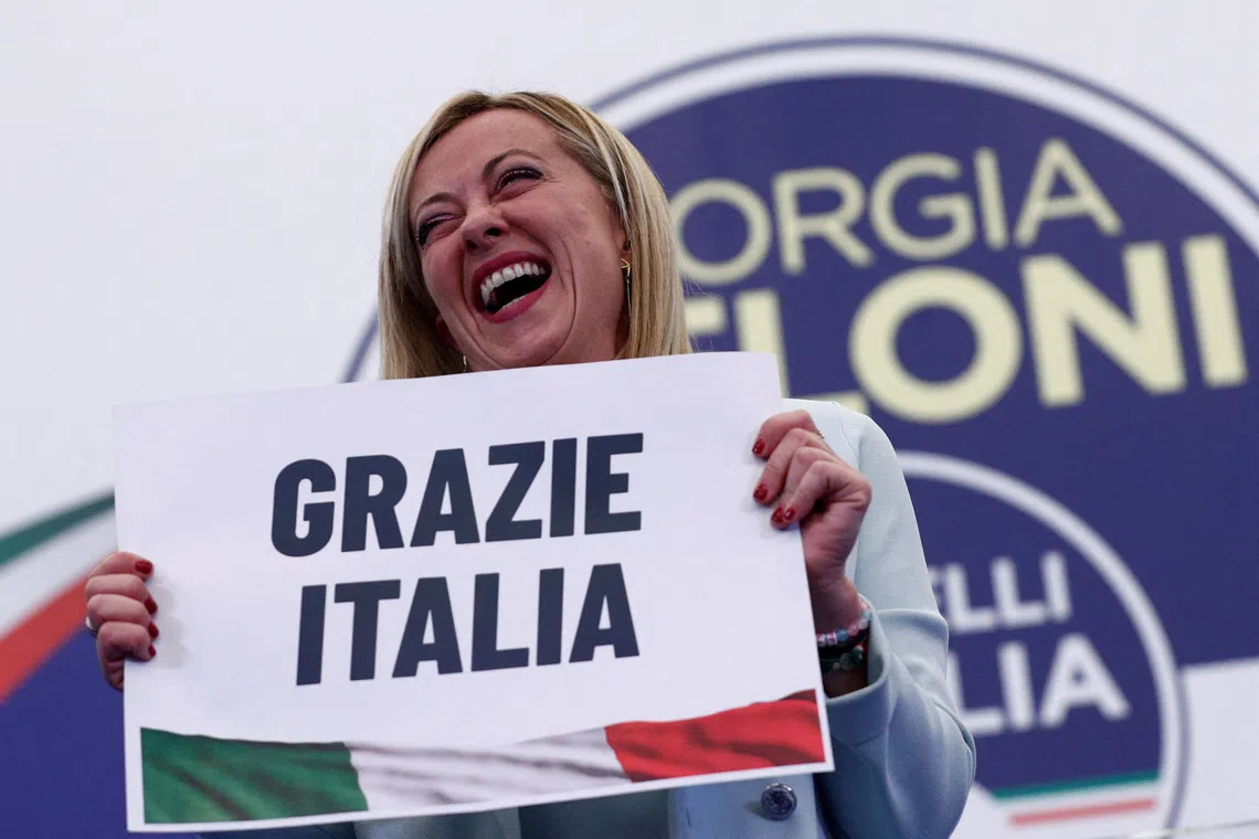 Italy's Meloni marks three years in power, embracing stability over growth