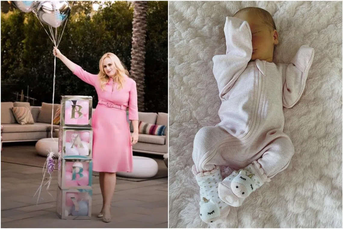 Rebel Wilson said the baby has been years in the making and that she was grateful to everyone involved in the process.