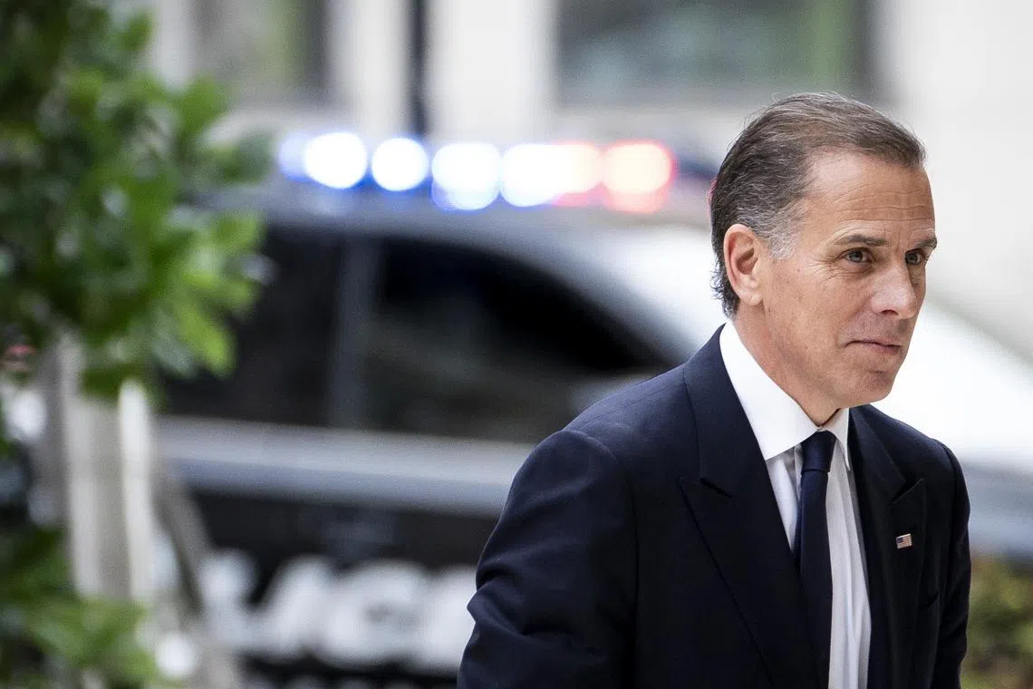 Hunter Biden is still facing three felony and six misdemeanour tax offences in California.