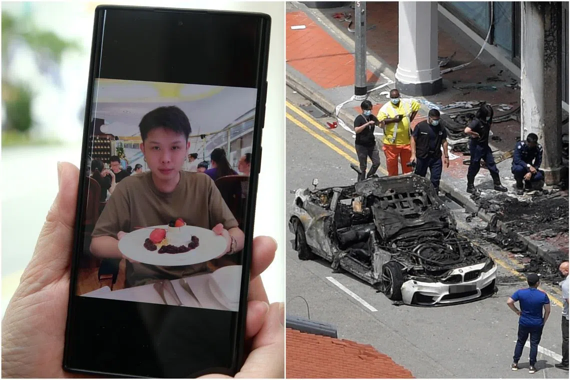 The families of three men killed in the crash are seeking to claim about $1.7 million from the estate of Mr Jonathan Long Junwei.